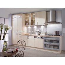 Competitive price factory directly melamine fitted kitchen cabinet